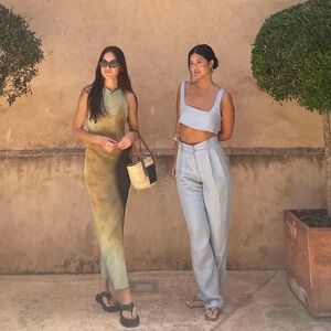 NWT 💙 Uncle Studios • Linen Bloomers • Blue • Medium